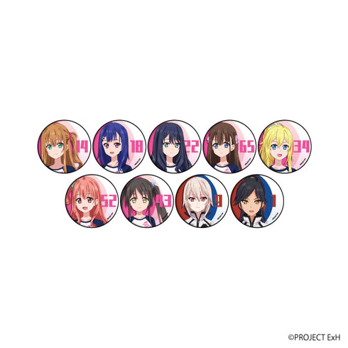 『Extreme Hearts』缶バッジ 04/LINK@Doll&Snow Wolf BOX(全9種)(公式イラスト)